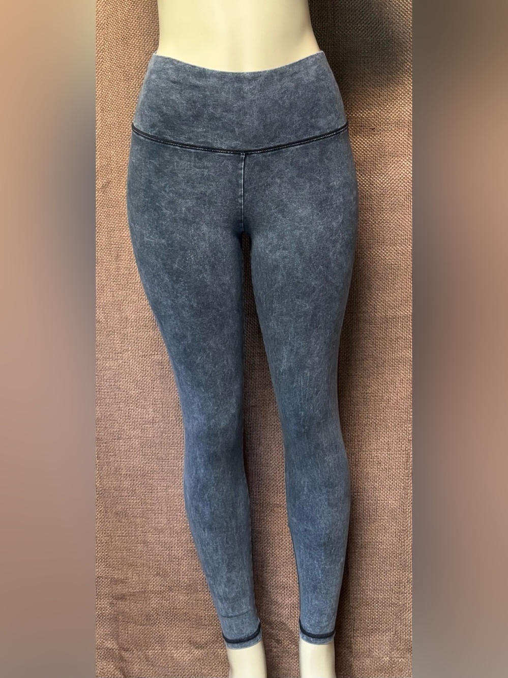 aerie High-Waist Mineral Wash Jeggings - Gray